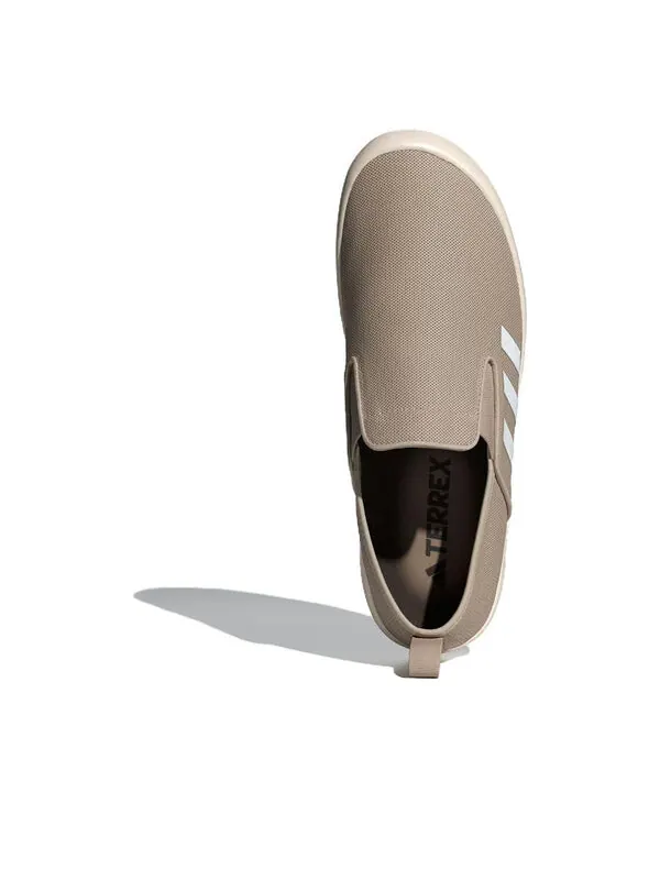 Кроссовки terrex boat slip-on dlx water 'tan' Adidas — изображение 3 из 3, бежевый
