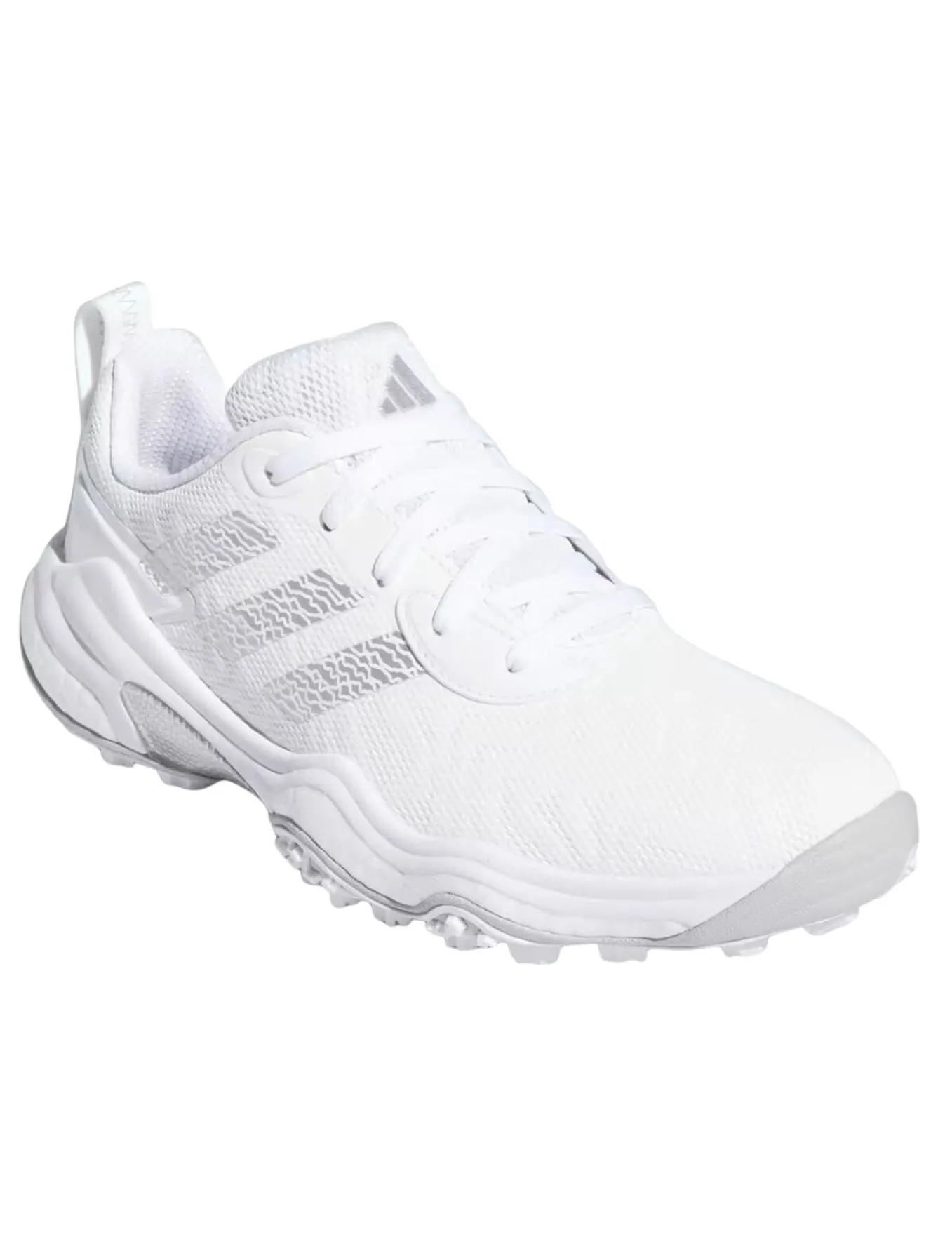 (WMNS) Adidas Codechaos 25 Spikeless Golf 'Cloud White Silver Metallic Grey Two' — изображение 4 из 6
