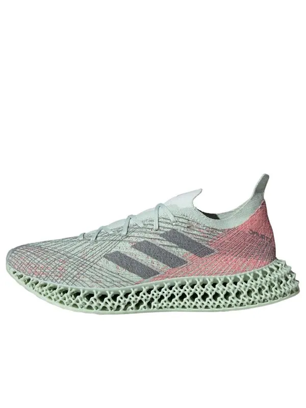 Кроссовки 4dfwd x strung 'linen green grey pink' Adidas — изображение 1 из 4, зеленый/серый/розовый
