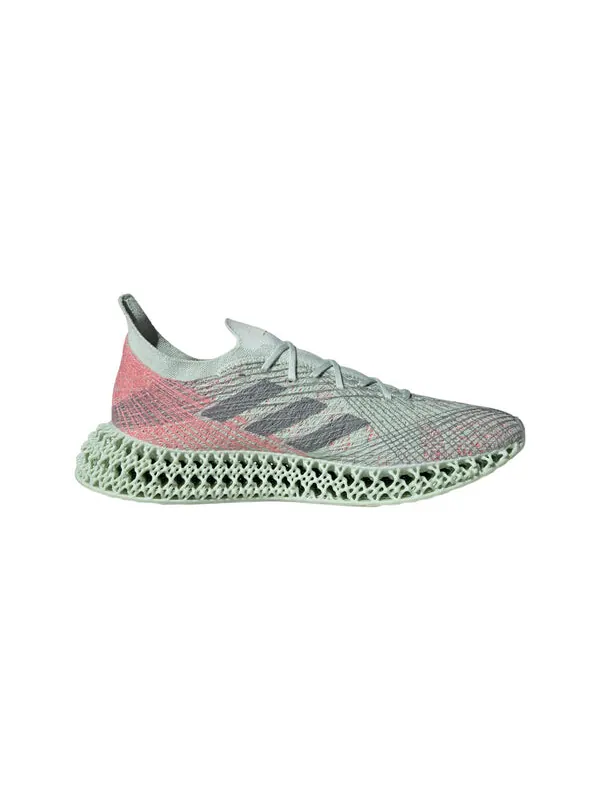 Кроссовки 4dfwd x strung 'linen green grey pink' Adidas — изображение 2 из 4, зеленый/серый/розовый