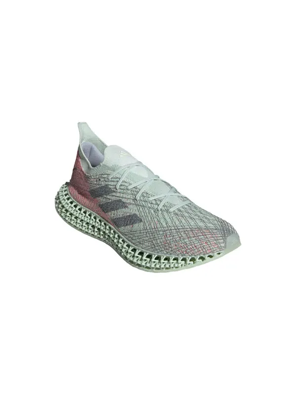 Кроссовки 4dfwd x strung 'linen green grey pink' Adidas — изображение 3 из 4, зеленый/серый/розовый