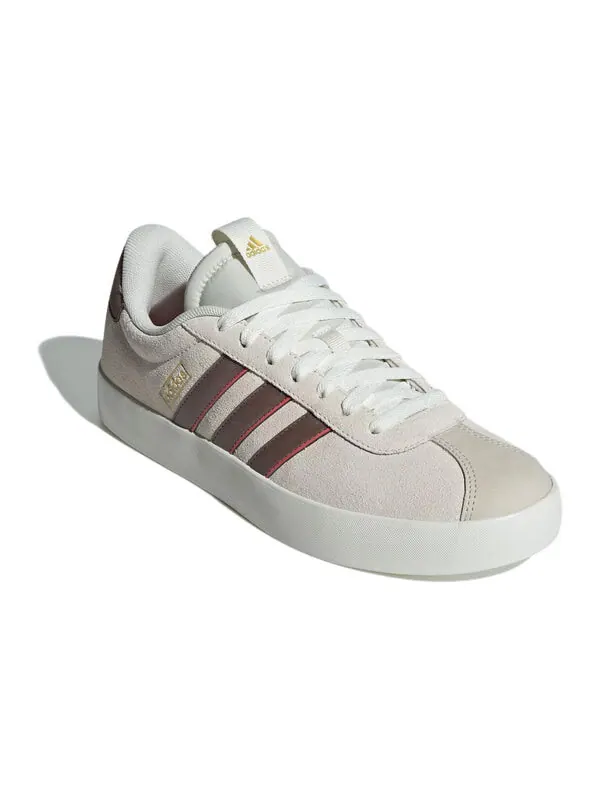Кроссовки vl court 3.0 Adidas — изображение 4 из 4, белый/бежевый