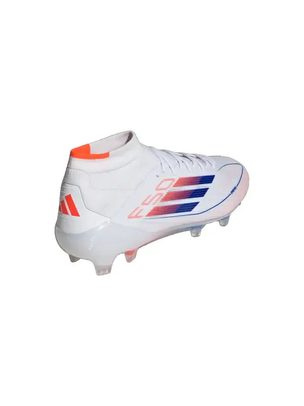 Кроссовки adizero f50 elite mid fg 'advancement pack' Adidas — изображение 2 из 4, белый/синий/красный
