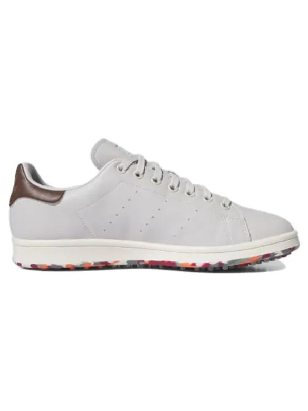 Кроссовки Adidas Originals Stan Smith Golf Shoes 'Grey White' — изображение 2 из 4, серый/серый/белый