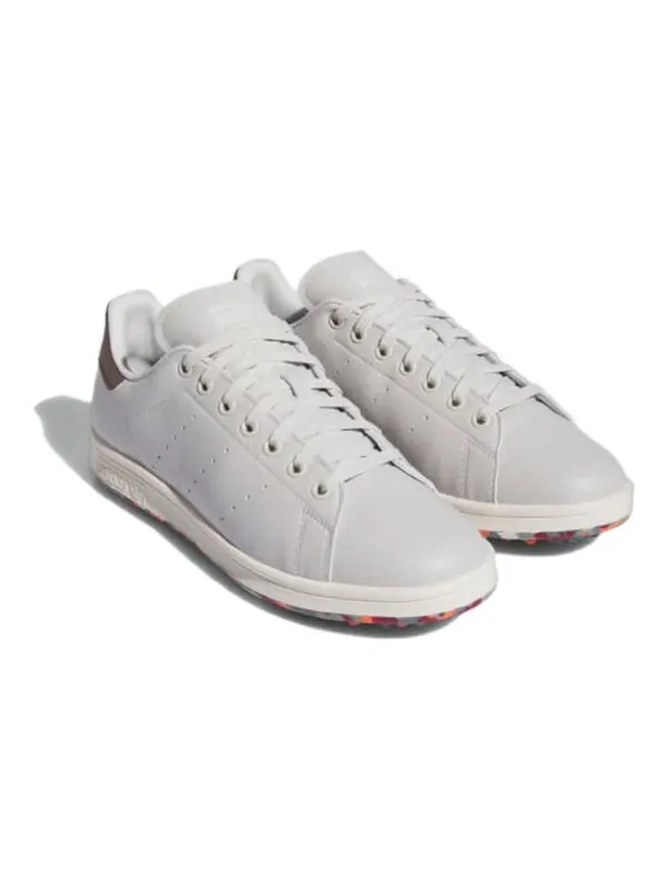 Кроссовки Adidas Originals Stan Smith Golf Shoes 'Grey White' — изображение 3 из 4, серый/серый/белый