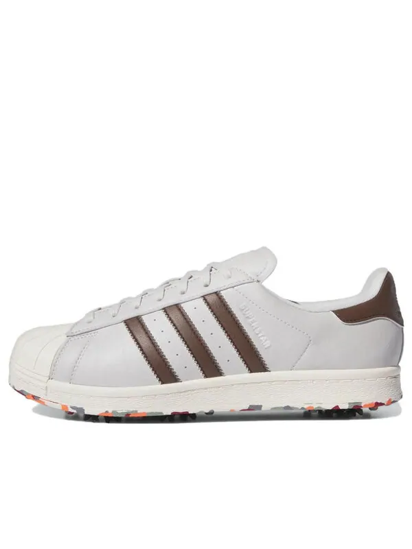 Кроссовки Adidas Originals Superstar Golf Shoes 'Grey One Off White' — изображение 1 из 4, серый/серый/белый