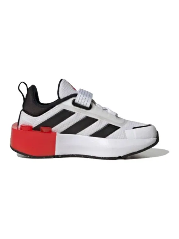 Кроссовки tech runner x lego Adidas — изображение 2 из 4, белый/черный/красный