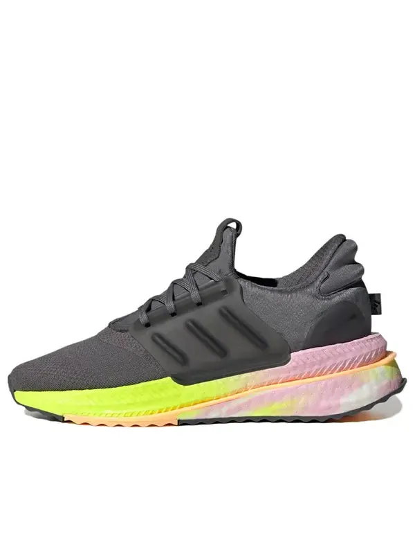 Кроссовки x_plrboost Adidas — изображение 1 из 4, черный/розовый/желтый
