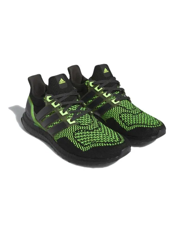 Кроссовки ультрабуст 1.0 Adidas — изображение 3 из 4, черный/зеленый