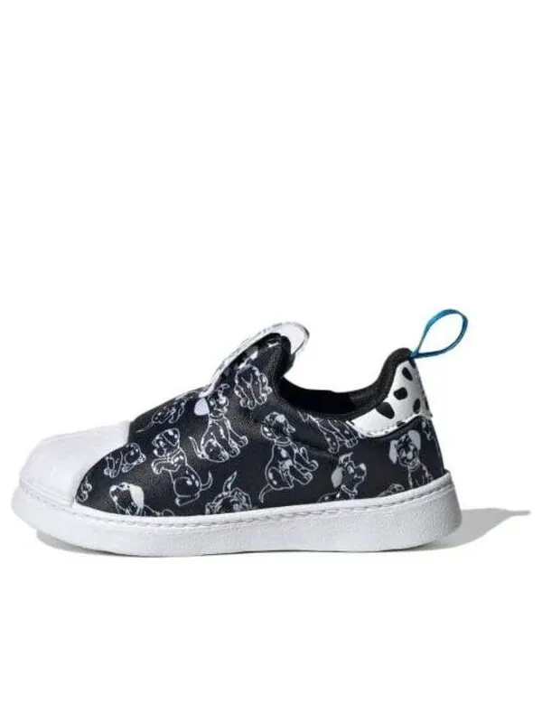 Кроссовки оригинальные superstar 360 x disney Adidas — изображение 1 из 4, черный/белый/яркий синий