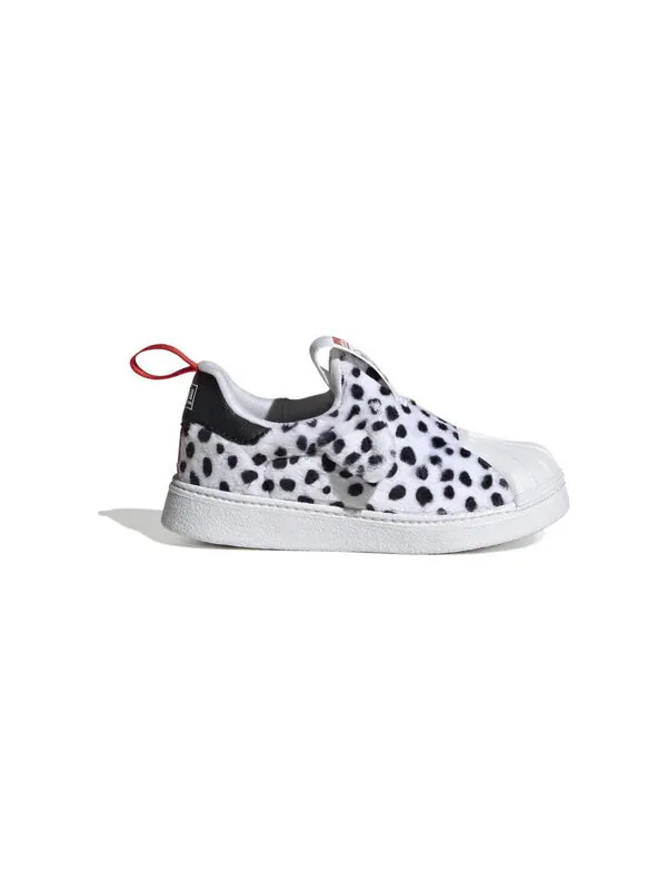 Кроссовки оригинальные superstar 360 x disney Adidas — изображение 2 из 4, белый/черный/красный