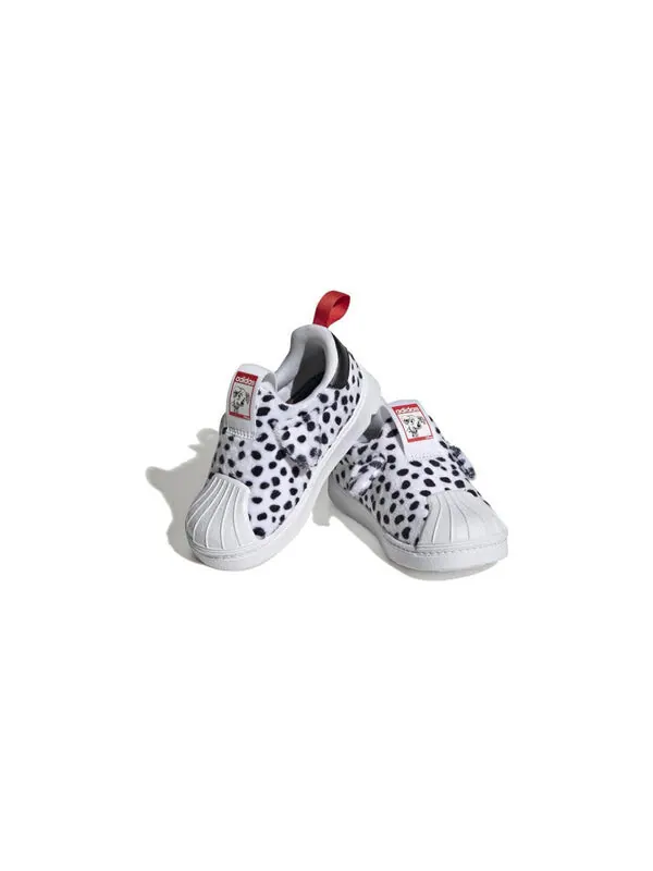 Кроссовки оригинальные superstar 360 x disney Adidas — изображение 3 из 4, белый/черный/красный