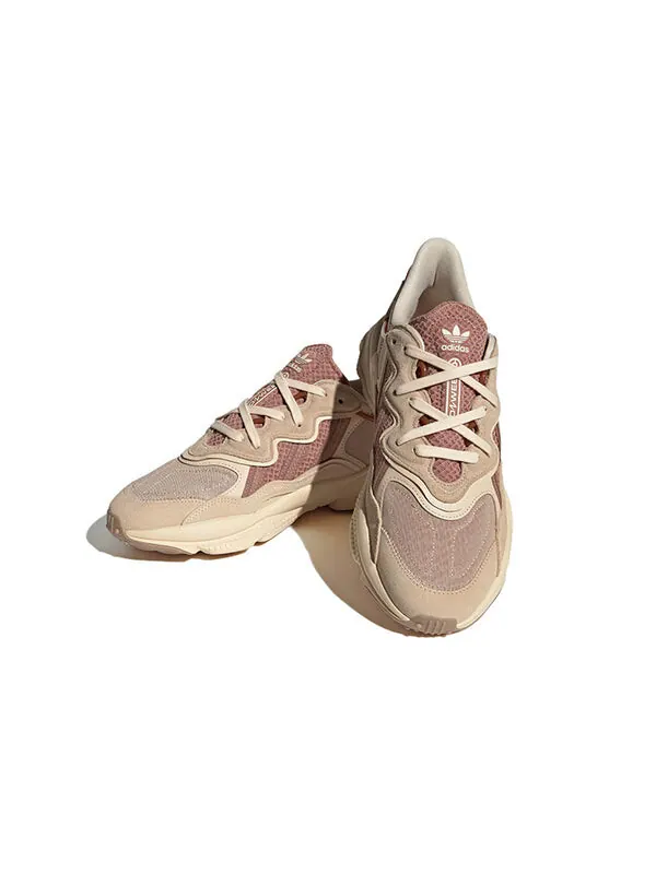 Кроссовки оригиналы кроссовки ozweego Adidas — изображение 3 из 4, бежевый//песочный