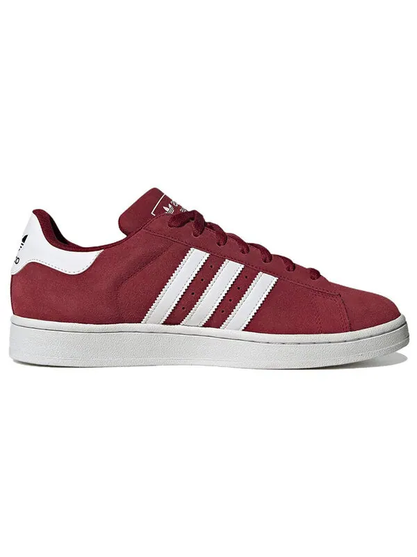 Кроссовки кампус 2 Adidas — изображение 2 из 4, бордовый/белый/черный