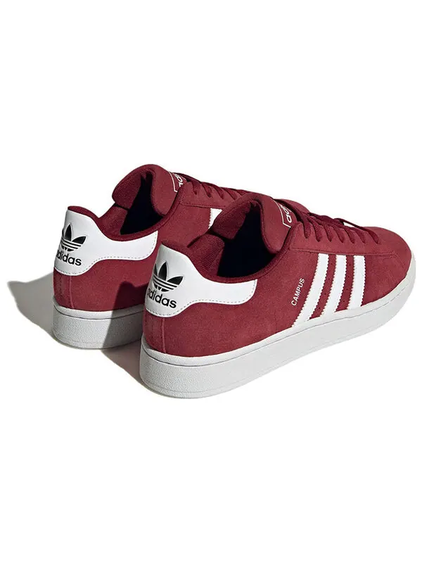 Кроссовки кампус 2 Adidas — изображение 4 из 4, бордовый/белый/черный