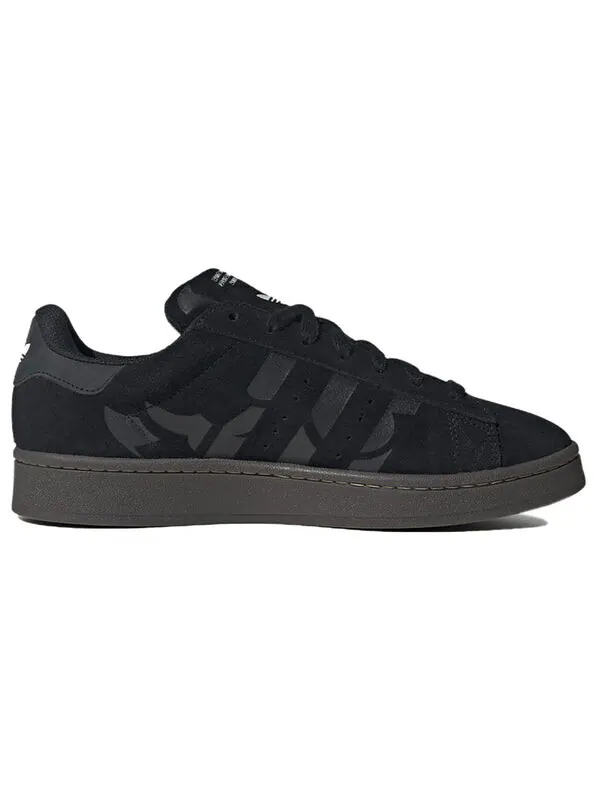 Кроссовки кампус Adidas — изображение 2 из 4, черный/зеленый