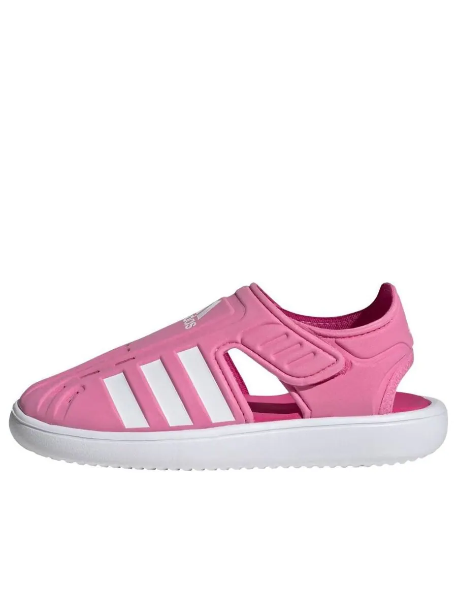 Сандалии (PS) adidas Summer Closed Toe Water Sandals 'Bliss Pink White' — изображение 1 из 6, розовый