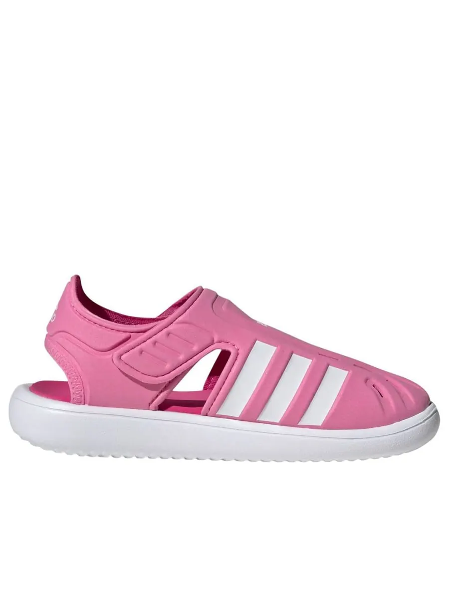Сандалии (PS) adidas Summer Closed Toe Water Sandals 'Bliss Pink White' — изображение 2 из 6, розовый