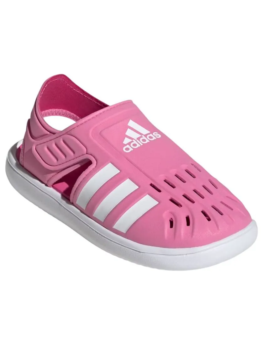 Сандалии (PS) adidas Summer Closed Toe Water Sandals 'Bliss Pink White' — изображение 3 из 6, розовый