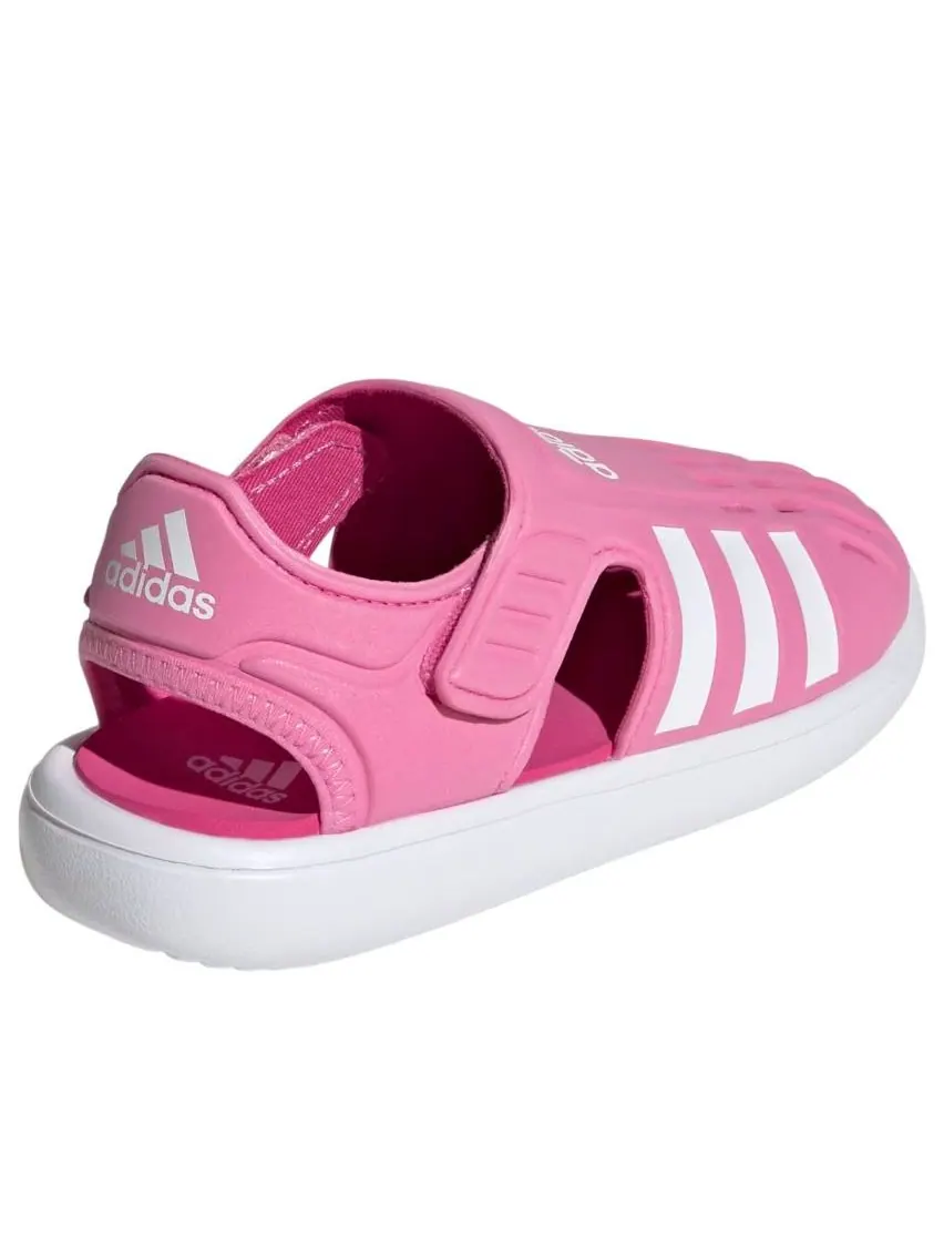 Сандалии (PS) adidas Summer Closed Toe Water Sandals 'Bliss Pink White' — изображение 4 из 6, розовый