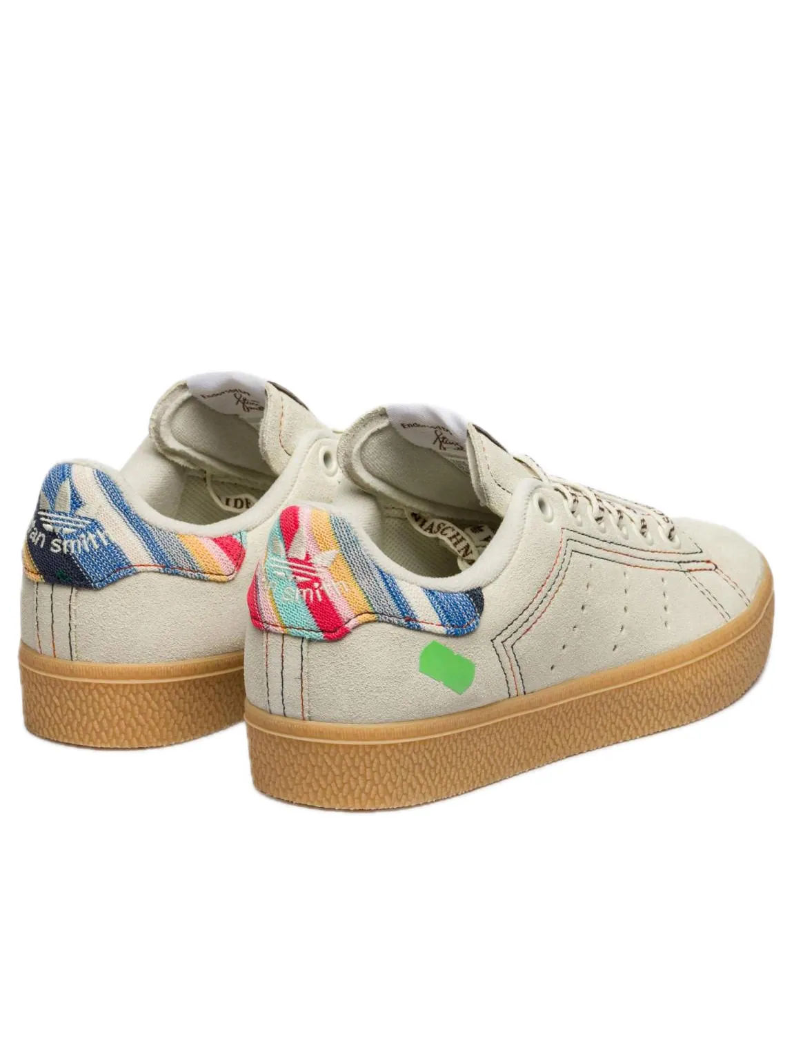 (WMNS) Adidas x kseniaschnaider Stan Smith 'Ivory Bliss Pink Gum' — изображение 4 из 5, слоновая кость/розовый