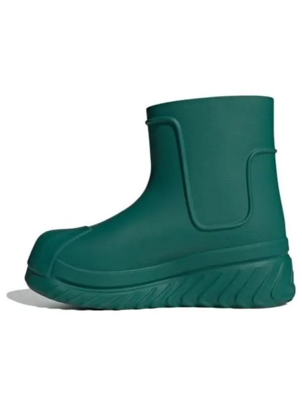 Кроссовки оригиналы adifom superstar boot Adidas — изображение 1 из 4, зеленый