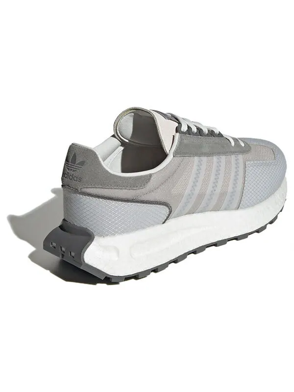 Кроссовки оригиналы ретро-кроссовки e5 boost Adidas — изображение 4 из 4, серый/белый