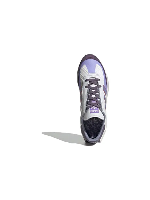 Кроссовки оригиналы ретро-кроссовки e5 boost Adidas — изображение 4 из 4, белый/фиолетовый/черный