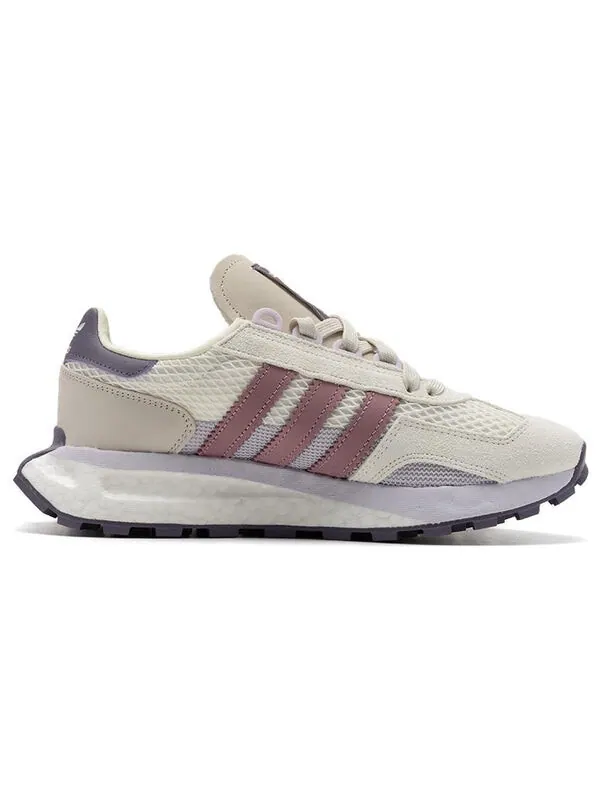 Кроссовки оригиналы ретро кроссовки e5 Adidas — изображение 2 из 4, бежевый/белый/фиолетовый