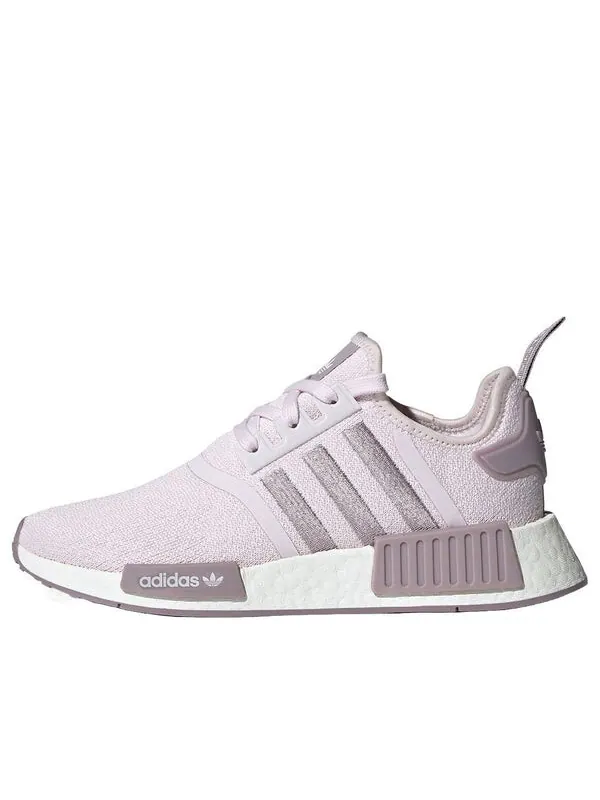 Кроссовки оригиналы nmd_r1 Adidas — изображение 1 из 4, розовый//белый
