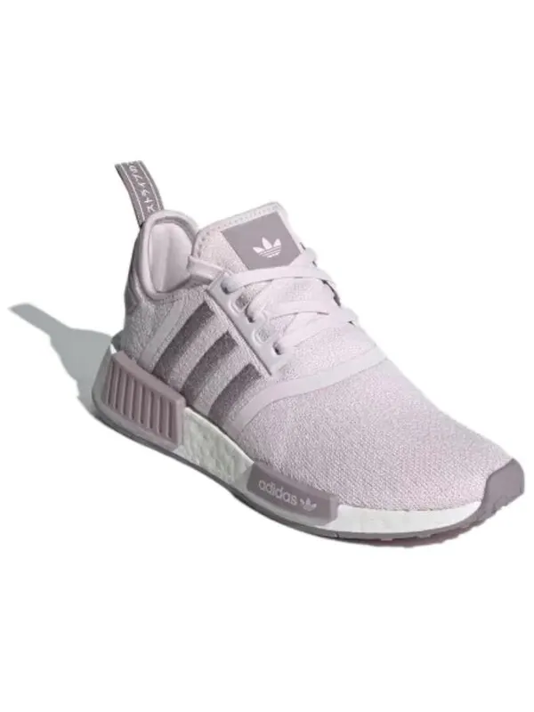 Кроссовки оригиналы nmd_r1 Adidas — изображение 3 из 4, розовый//белый