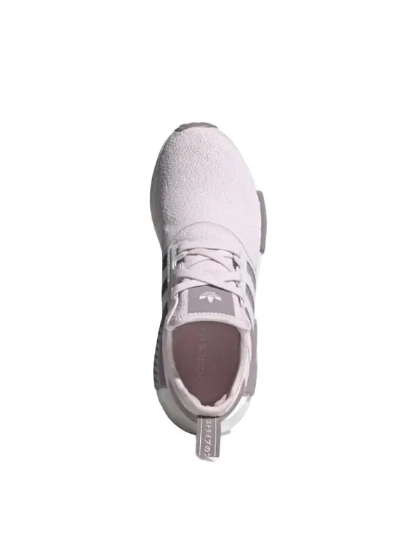 Кроссовки оригиналы nmd_r1 Adidas — изображение 4 из 4, розовый//белый