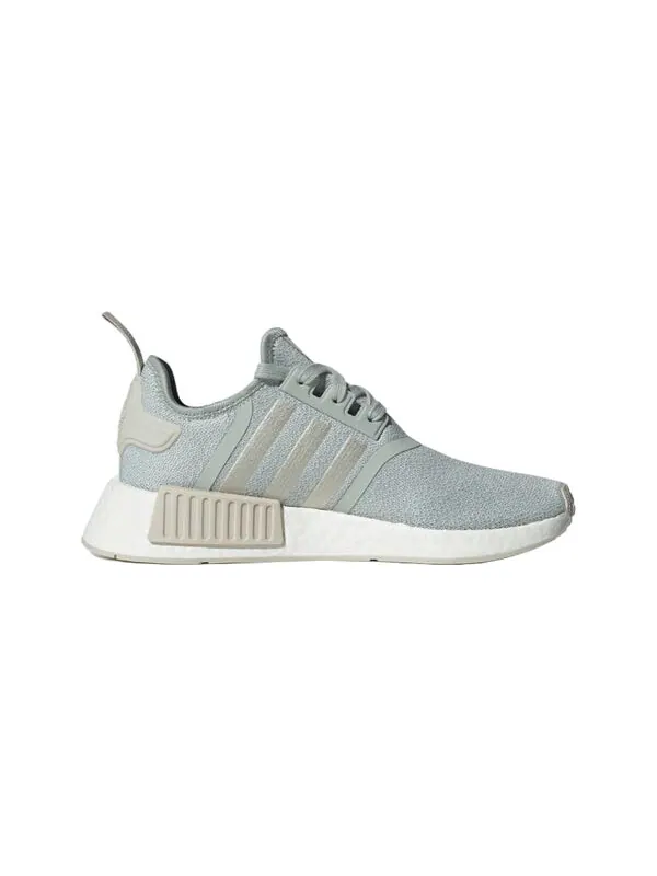 Кроссовки nmd_r1 Adidas — изображение 2 из 4, серебристый//белый