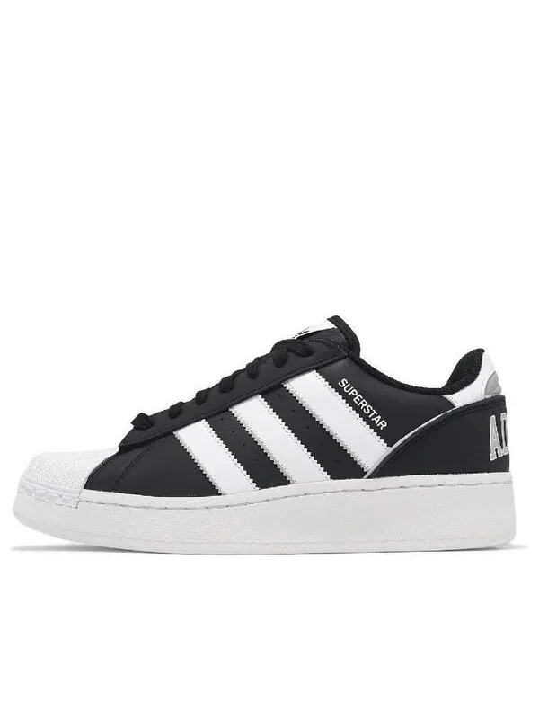 Кроссовки superstar xlg 'throwback jerseys pack - black' Adidas — изображение 1 из 4, черный/белый/серый