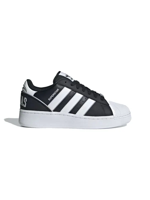 Кроссовки superstar xlg 'throwback jerseys pack - black' Adidas — изображение 2 из 4, черный/белый/серый