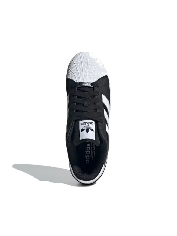 Кроссовки superstar xlg 'throwback jerseys pack - black' Adidas — изображение 3 из 4, черный/белый/серый