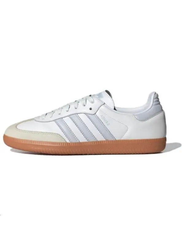 Кроссовки самба ог Adidas — изображение 2 из 4, белый/синий/белый