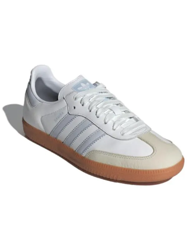Кроссовки самба ог Adidas — изображение 4 из 4, белый/синий/белый