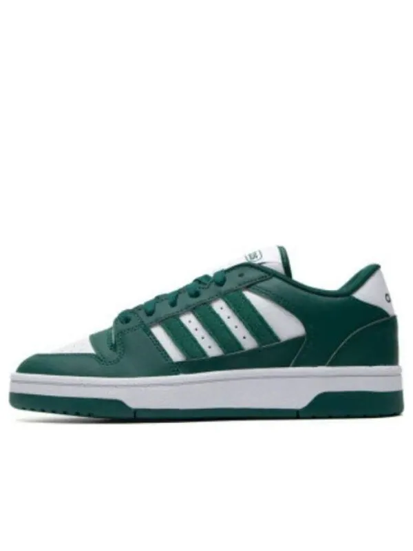 Кроссовки оборотные низкие Adidas — изображение 1 из 4, зеленый/белый