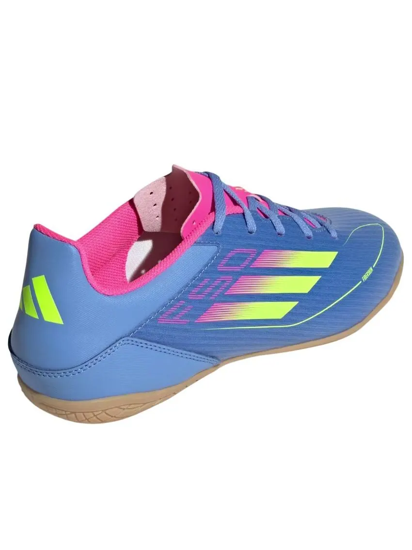 Кроссовки adidas F50 Club IN 'Blue Fusion Lucid Lemon Pink' — изображение 4 из 6, синий