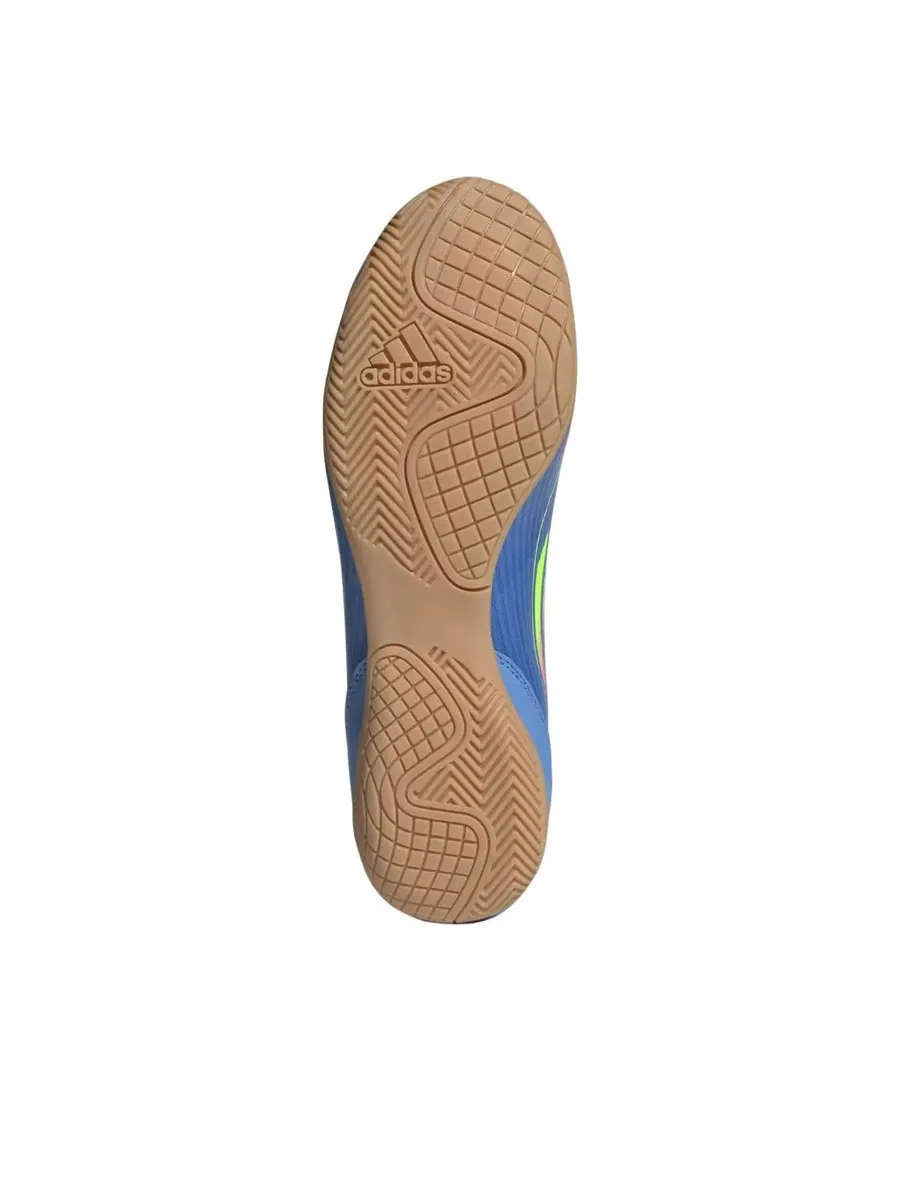 Кроссовки adidas F50 Club IN 'Blue Fusion Lucid Lemon Pink' — изображение 6 из 6, синий