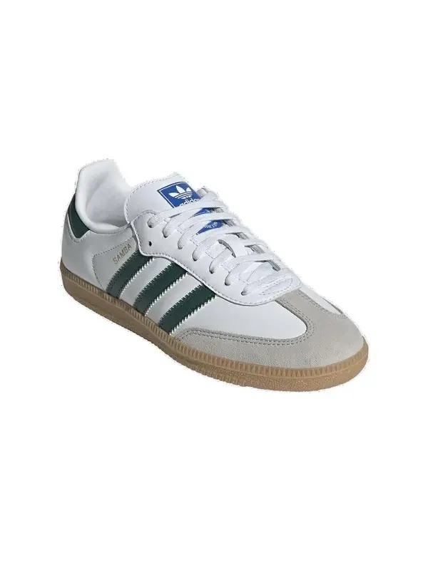 Кроссовки samba og 'white collegiate green gum' Adidas — изображение 2 из 4, белый/зеленый