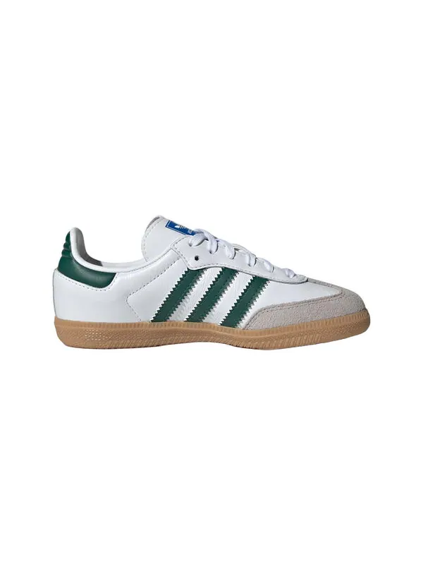 Кроссовки самба ог Adidas — изображение 2 из 4, белый/зеленый