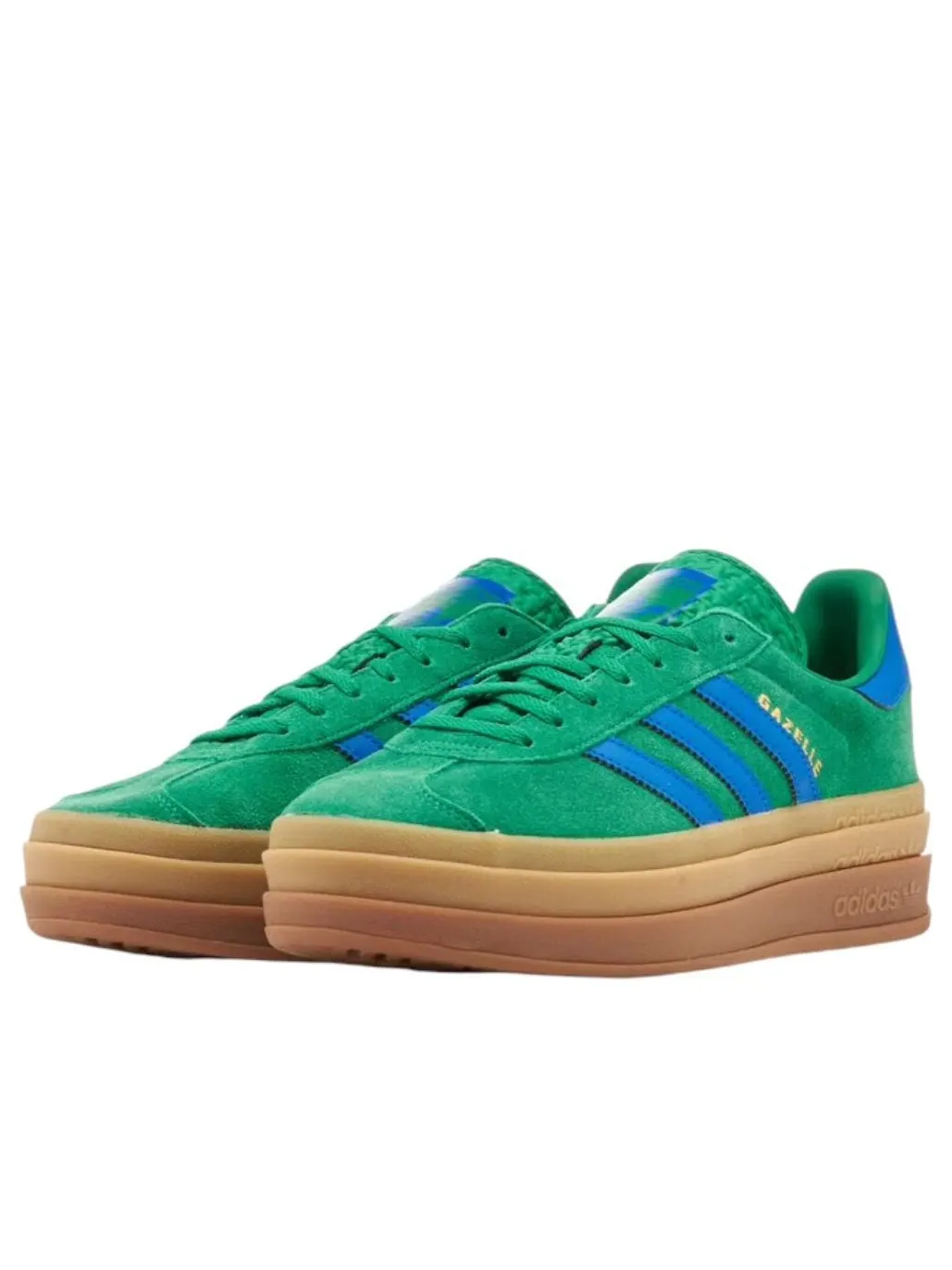 (WMNS) Adidas Gazelle Bold 'Green Blue' — изображение 5 из 6, зеленый/синий