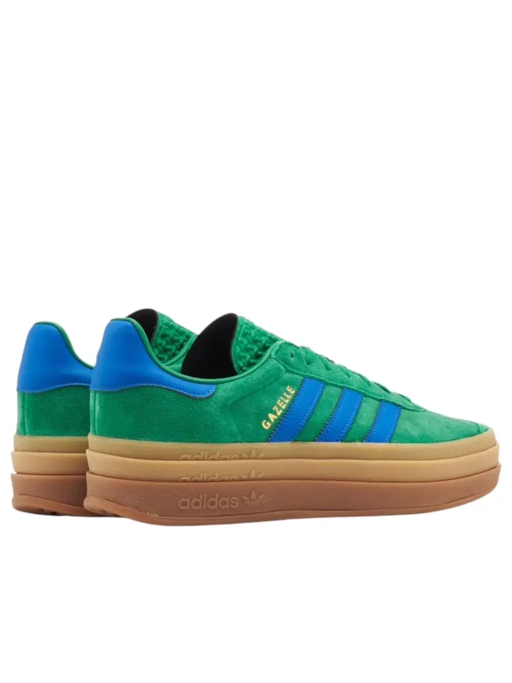 (WMNS) Adidas Gazelle Bold 'Green Blue' — изображение 6 из 6, зеленый/синий