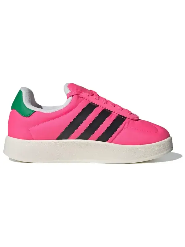 Кроссовки gazelle home 'lucid pink core black' Adidas — изображение 2 из 4, розовый/черный/зеленый