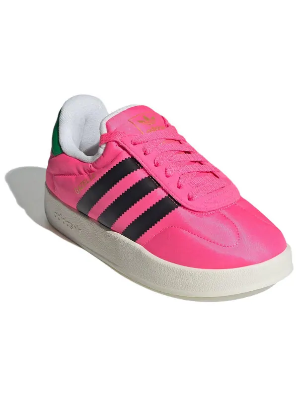 Кроссовки gazelle home 'lucid pink core black' Adidas — изображение 3 из 4, розовый/черный/зеленый