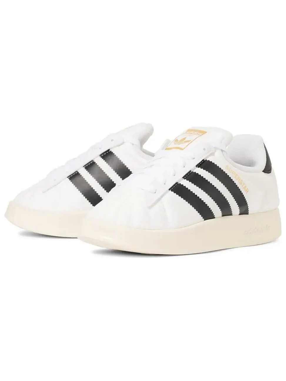 Кроссовки Adidas Originals Superstar Skateboard Women's Low-Top — изображение 3 из 5, белый