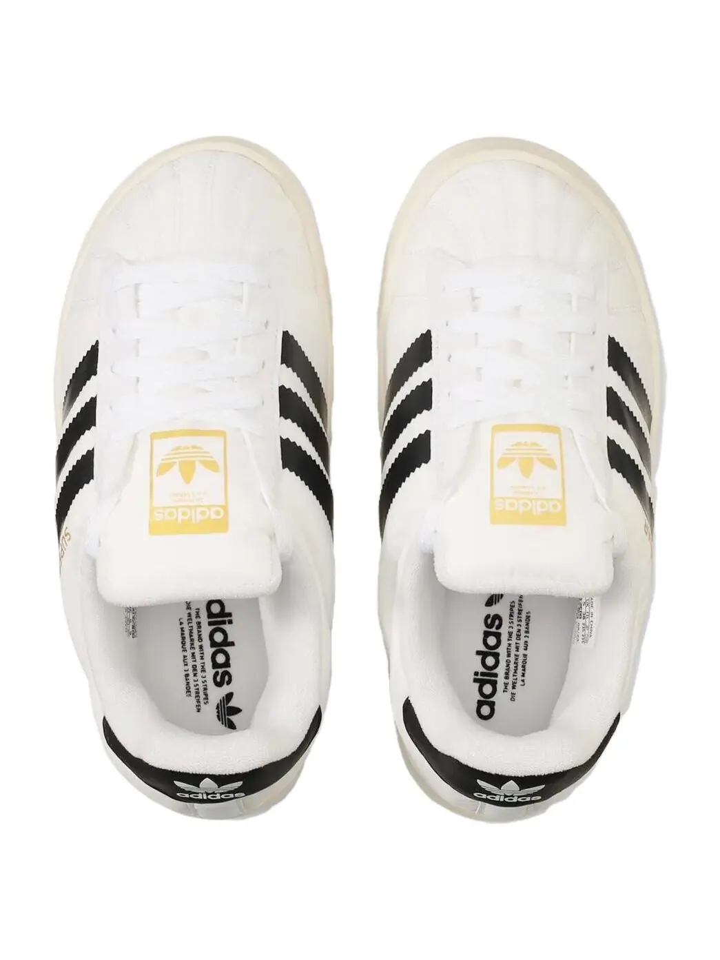 Кроссовки Adidas Originals Superstar Skateboard Women's Low-Top — изображение 4 из 5, белый
