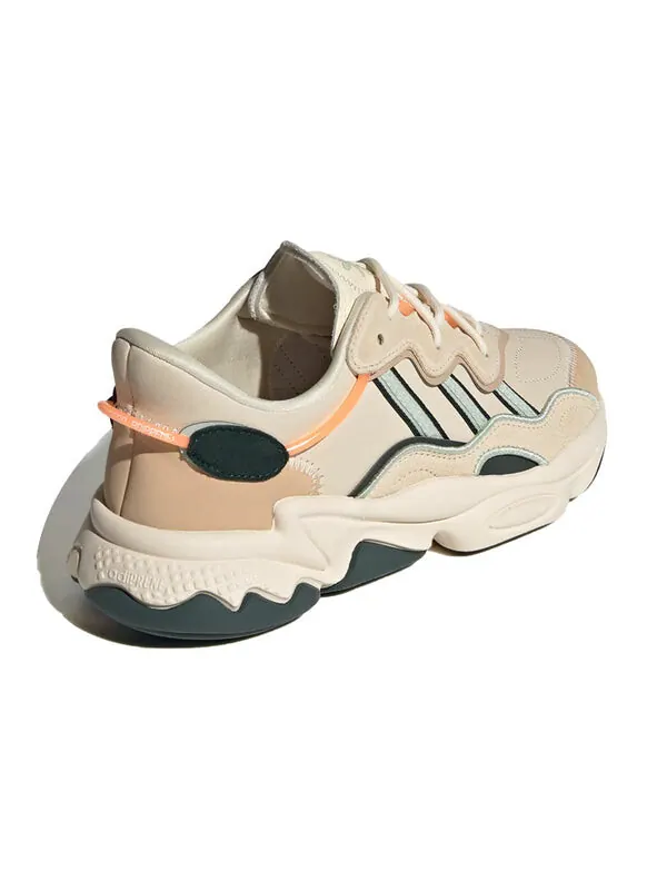 Кроссовки originals ozweego w 'ecru tint shadow green' Adidas — изображение 4 из 4, зеленый/бежевый